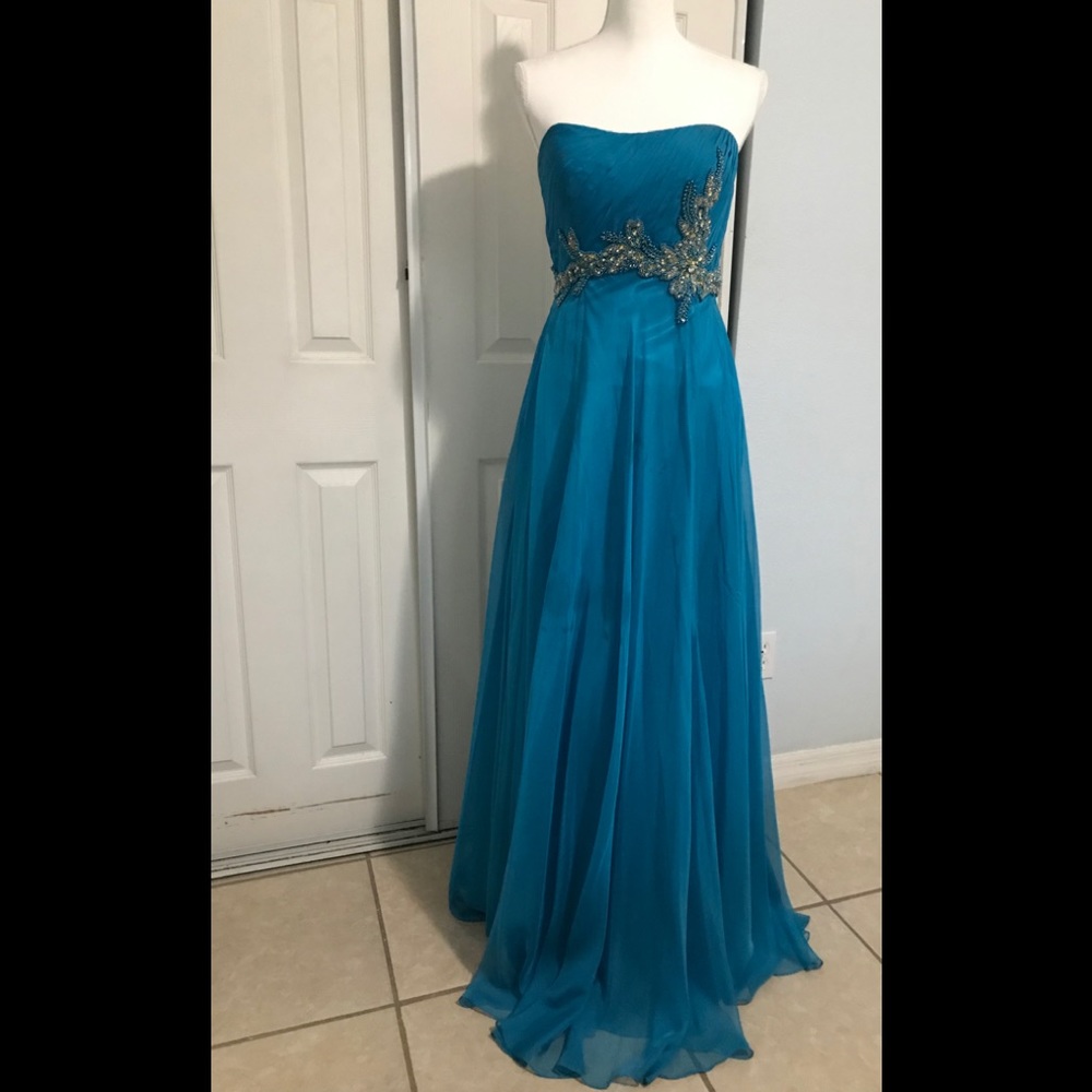 Teal Gala Dress